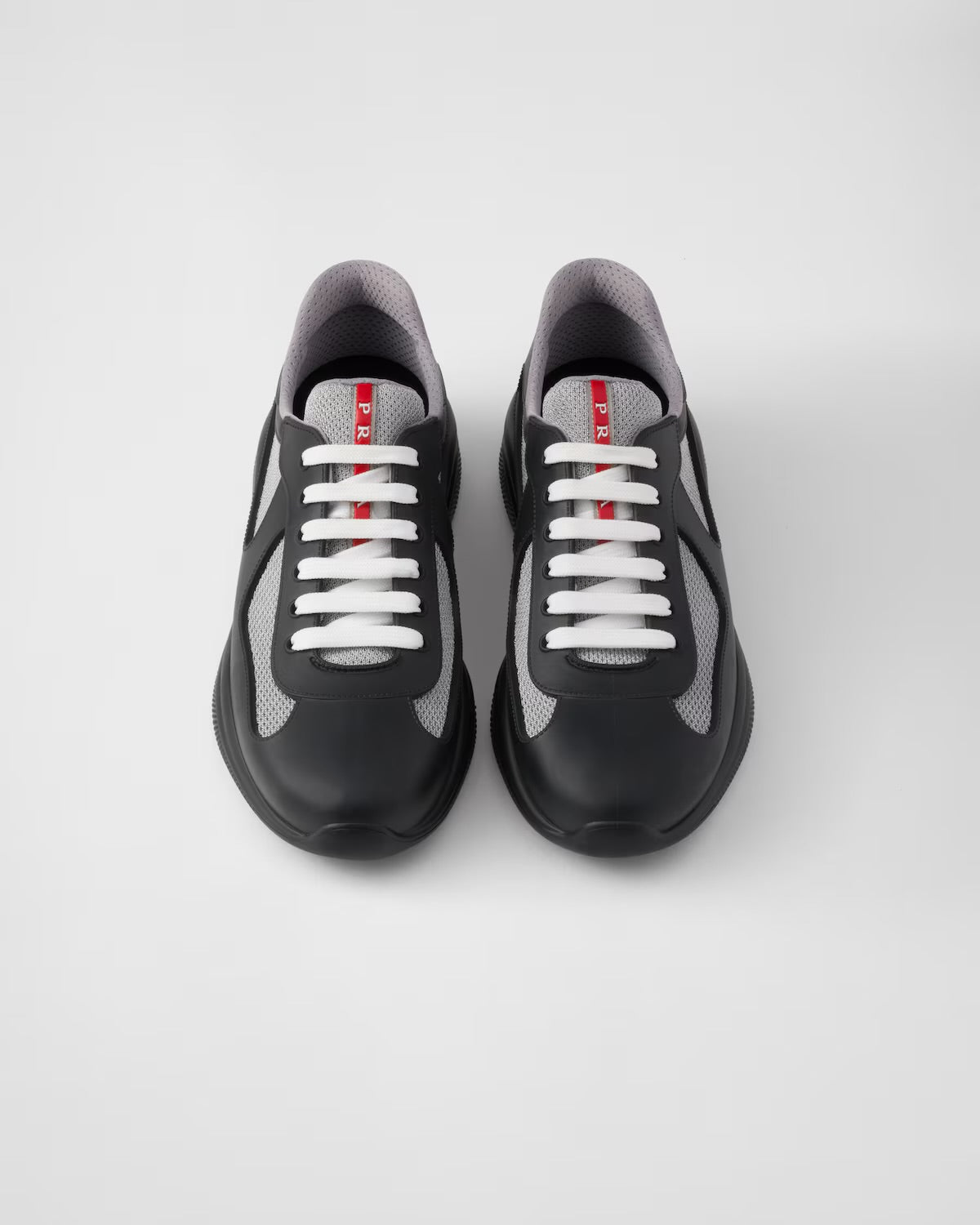 Prada America's Cup Soft rubber and bike fabric sneakers