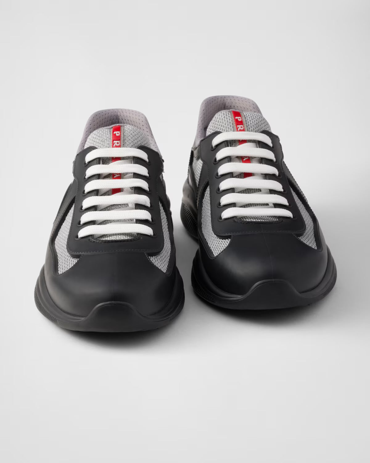 Prada America's Cup Soft rubber and bike fabric sneakers